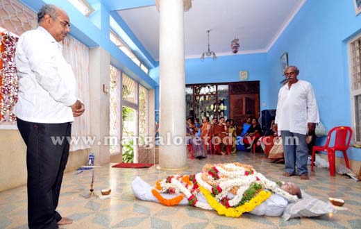 Madhusudan Kushe funeral